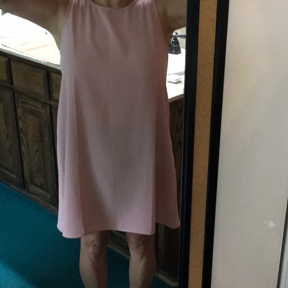 Mauve flare dress